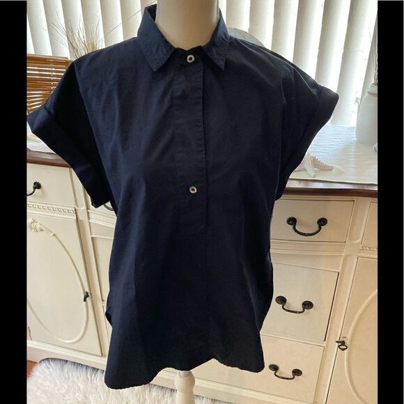Loft Navy shirt  - Picture 3 of 5